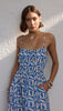 Alto Sundress Blue Geo