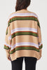 Harper Stripe Sweater Honey, Lilac & Cream