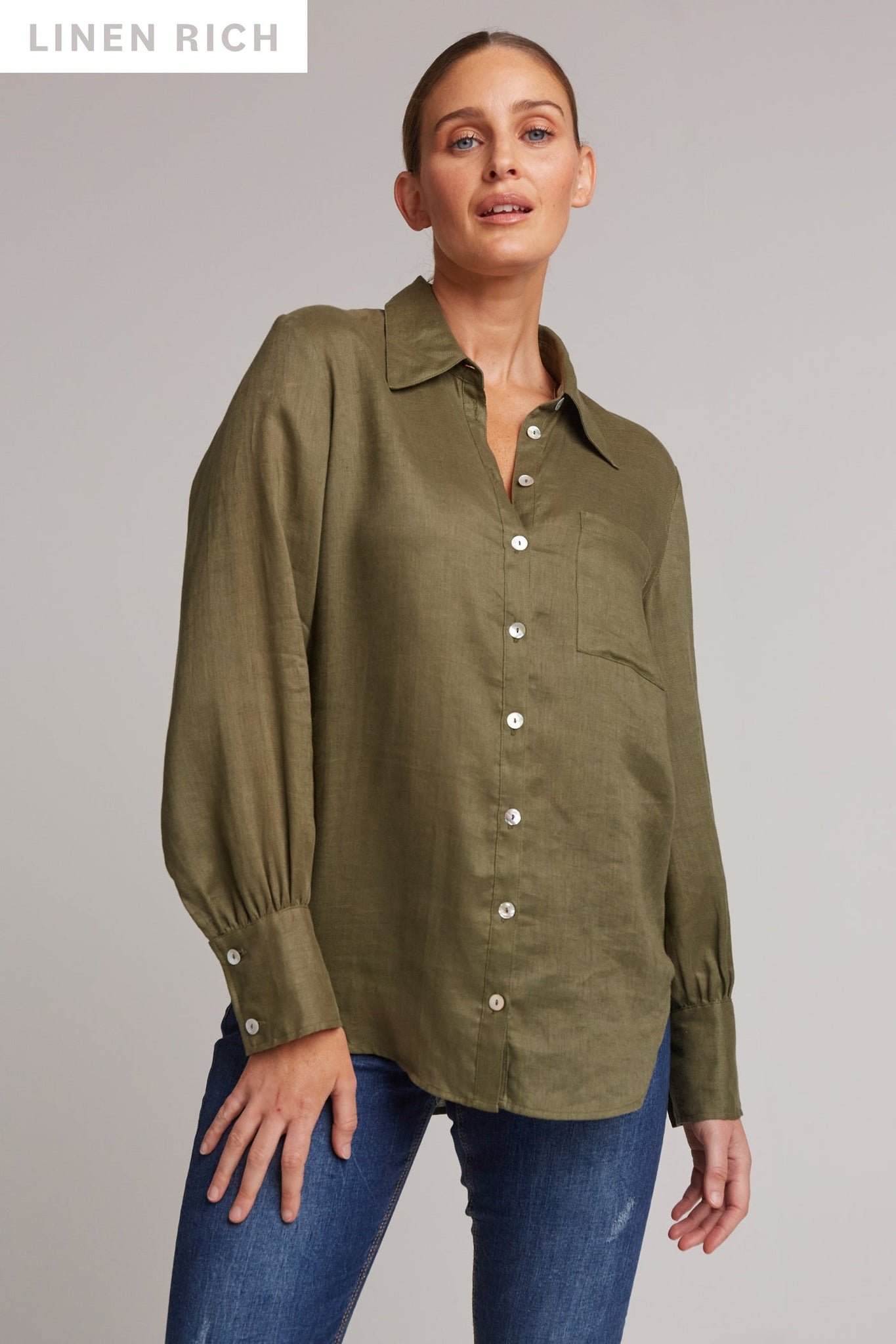 Studio Shirt Khaki