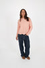 Scallop Jumper Peach
