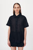 Mason Silk Shirt Noir