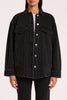 Organic Denim Jacket - Vintage Black