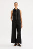 Dalia Linen Pant Black