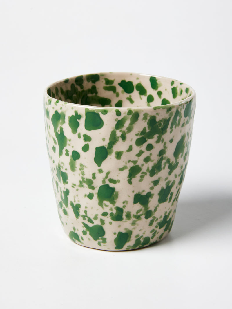 Splatter Tumbler Green