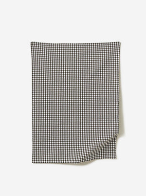 Gingham Teatowel Olive