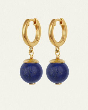 Orb Earrings Gold Vermeil